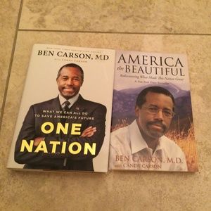 Set of (2) Ben Carson Books
